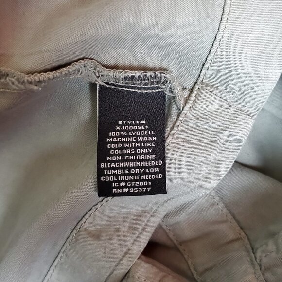 ❤️Sanctuary Anthropologie Utility Safari Sage Jacket - Picture 6 of 8